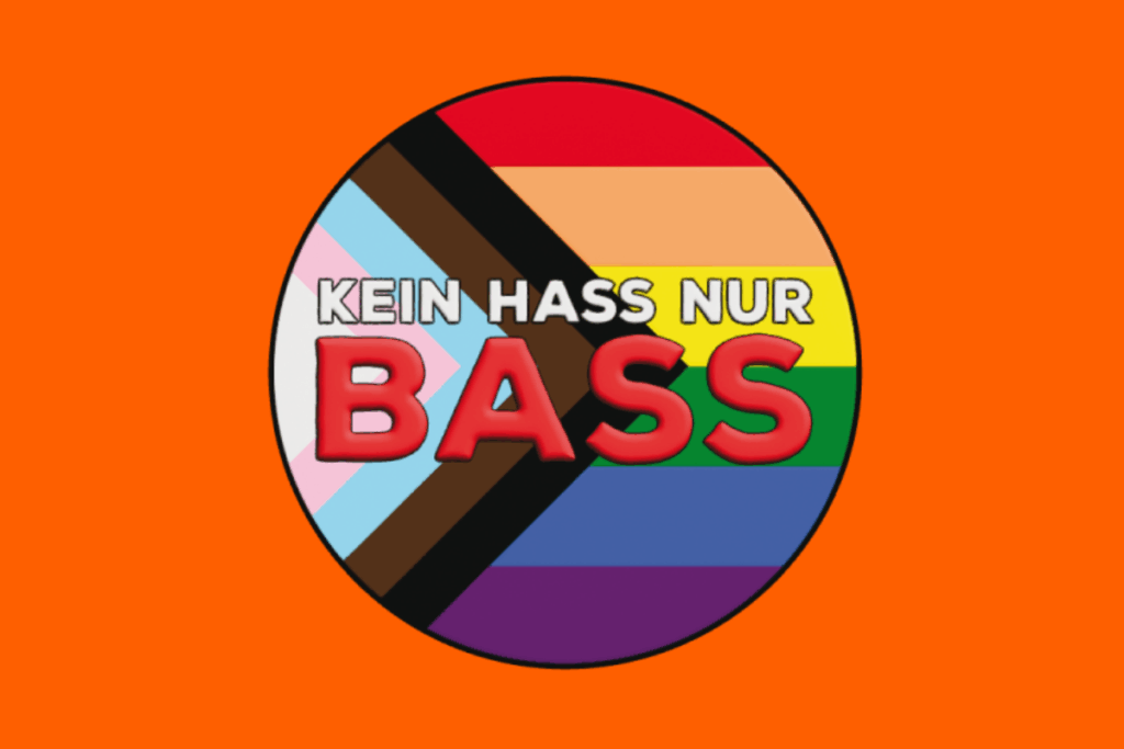 Wagenkollektiv Kein Hass nur BASS
